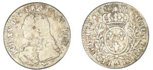 Louis XV - Dixième d'écu aux lauriers 1726 A (Paris)
