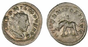 Philippe 1er - Antoninien (247, Rome) Eléphant
