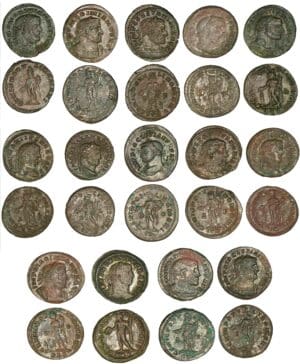 Lot de 14 follis