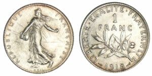 1 franc Semeuse 1918