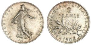 2 francs Semeuse 1904