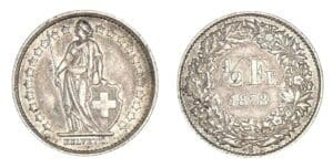 Suisse - 1/2 franc 1878 B (Berne) Suisse - 1/2 franc 1878 B (Berne)