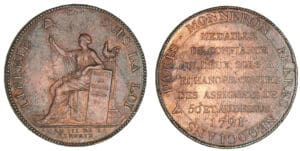 Monneron de 2 sols 1791