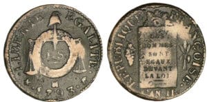 Sol aux balances An II 1793 MA (Marseille)