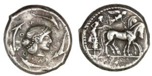 SICILE - Syracuse - Tétradrachme (485-479 av. J.-C)