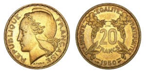 20 francs - Concours monétaire de Turin 1950 - Essai