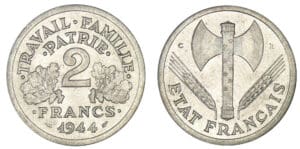 2 francs Bazor 1944 C