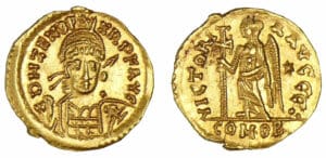 Zénon - Solidus (476/491, Constantinople)
