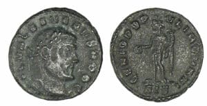 Sévère II - 1/4 de Follis (305/306, Savie)