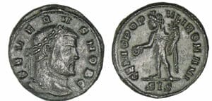 Sévère II - 1/4 de Follis (305/306, Savie)