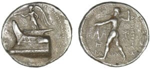 MACEDOINE - Démétrios Poliorkétes - Tétradrachme (294-288 av. J.-C.)
