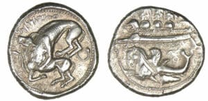 PHENICIE - Byblos - Dishekel (avant 333 av. J.-C.)