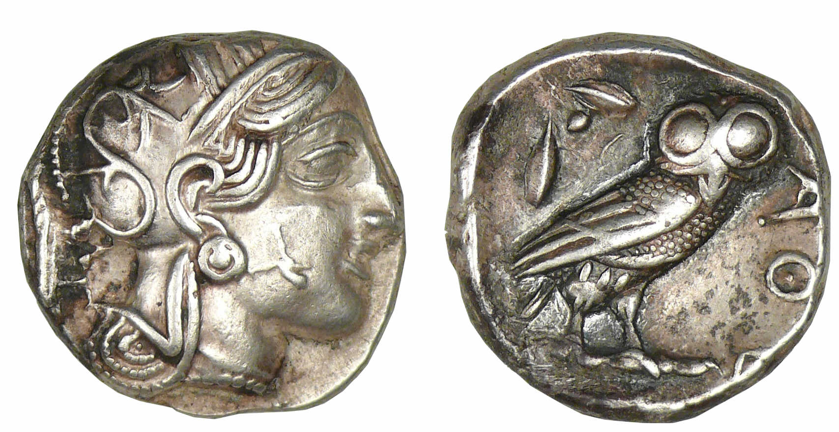 ATTIQUE - Athènes - Tétradrachme (449-413 av. J.-C.) ATTIQUE - Athènes - Tétradrachme (449-413 av. J.-C.)