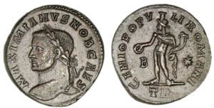 Galère Maximien - Follis (302/305, Tréves)