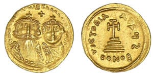 Constans II - Solidus (641-668, Constantinople)