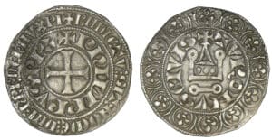 Philippe IV - Gros tournois à l'O rond