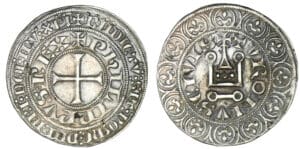 Philippe IV - Gros tournois à l'O rond
