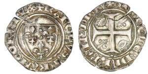 Charles VI - Blanc guénar (Saint Quentin) Charles VI - Blanc guénar (Saint Quentin)