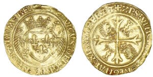 Louis XII - Ecu d'or aux porcs-épics (Montpellier) Louis XII - Ecu d'or aux porcs-épics (Montpellier)