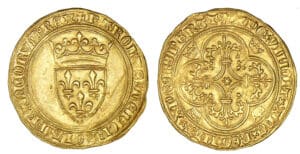 Charles VI - Ecu d'or à la couronne (Tournai) Charles VI - Ecu d'or à la couronne (Tournai)
