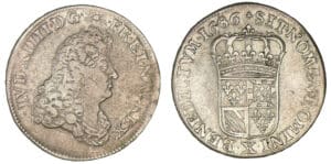 Louis XIV - Demi-écu des Flandres 1686 X (Amiens)