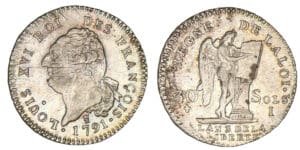 30 sols type FRANCOIS 1791 I (Limoges)