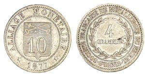 10 centimes - Essai monétaire en nickel 1877