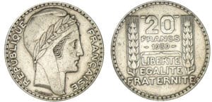 20 francs Turin 1939