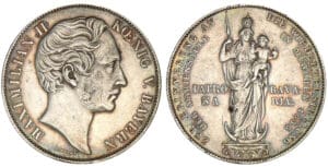 Allemagne - Bavière - Maximilien II - Thaler 1855 Allemagne - Bavière - Maximilien II - Thaler 1855