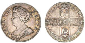 Angleterre - Anne - Shilling 1711 Angleterre - Anne - Shilling 1711