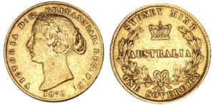 Australie - Victoria - Souverain 1870 (Sydney) Australie - Victoria - Souverain 1870 (Sydney)