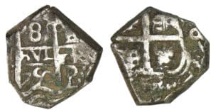 Bolivie - Ferdinand VI - 8 reales 1750 (Potosi) Bolivie - Ferdinand VI - 8 reales 1750 (Potosi)