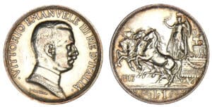 Italie - Victor Emmanuel III - 1 lire 1917 (Rome) Italie - Victor Emmanuel III - 1 lire 1917 (Rome)