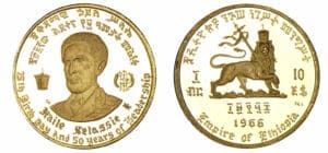 Ethiopie - 10 dollars 1958 (1966) Ethiopie - 10 dollars 1958 (1966)