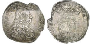 Monaco - Honoré II - Ecu 1654 Monaco - Honoré II - Ecu 1654