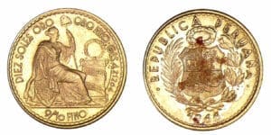 Pérou - 10 soles 1966 (Lima) Pérou - 10 soles 1966 (Lima)