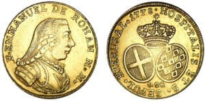 Ordre de Malte - Emmanuel de Rohan - 20 écus 1778 Ordre de Malte - Emmanuel de Rohan - 20 écus 1778