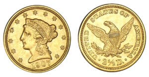 Etats-Unis - 2.5 dollars 1907 Etats-Unis - 2.5 dollars 1907