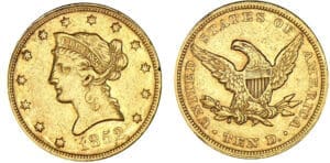 Etats-Unis - 10 dollars 1852 Etats-Unis - 10 dollars 1852