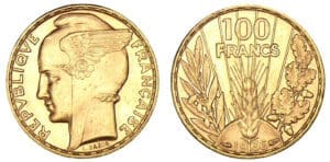 100 francs Bazor 1936