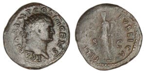 Titus - Dupondius (73, Rome) Titus - Dupondius (73, Rome)