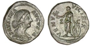 Faustine Jeune - Sesterce (161/175) Vénus Faustine Jeune - Sesterce (161/175) Vénus
