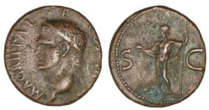 Agrippa - As (37/41, Rome) Neptune Agrippa - As (37/41, Rome) Neptune