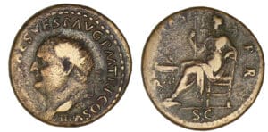Vespasien - Dupondius (77/78, Rome) Vespasien - Dupondius (77/78, Rome)