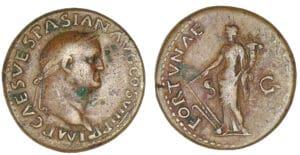 Vespasien - As (78, Rome) Vespasien - As (78, Rome)