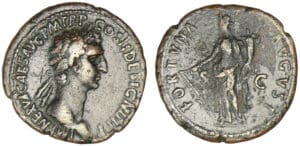 Nerva - As (97, Rome) La Fortune Nerva - As (97, Rome) La Fortune