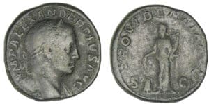 Alexandre Sévère - Sesterce (231, Rome) La Prévoyance Alexandre Sévère - Sesterce (231, Rome) La Prévoyance