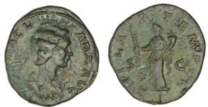Didia Clara - Sesterce (193, Rome) Didia Clara - Sesterce (193, Rome)