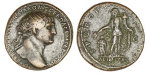 Trajan - Dupondius (112/117, Rome) L'Abondance Trajan - Dupondius (112/117, Rome) L'Abondance