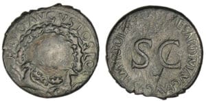 Octave Auguste - Sesterce (35/36, Rome) Restitution de Tibère Octave Auguste - Sesterce (35/36, Rome) Restitution de Tibère